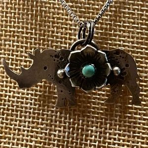 One of a kind sterling silver necklace